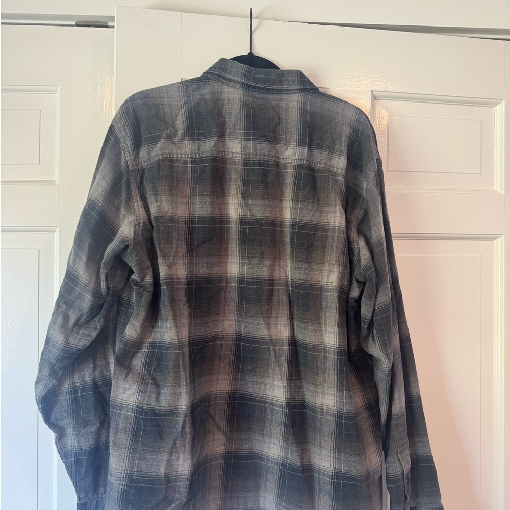 Kühl Black & Charcoal Plaid Flannel Shirt - Picture 4 of 4